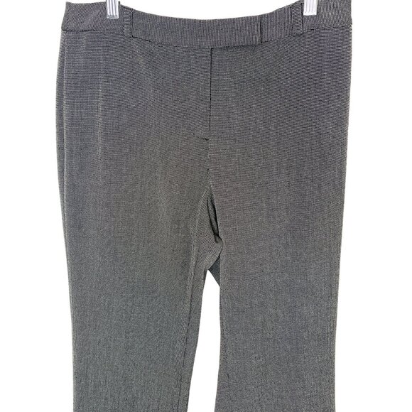 Charter Club Pants Womens Straight Leg Size 8 M Stretch Black Work Slim It Up - Picture 3 of 11